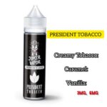 President Tobacco Vape Liquid, 60ML.